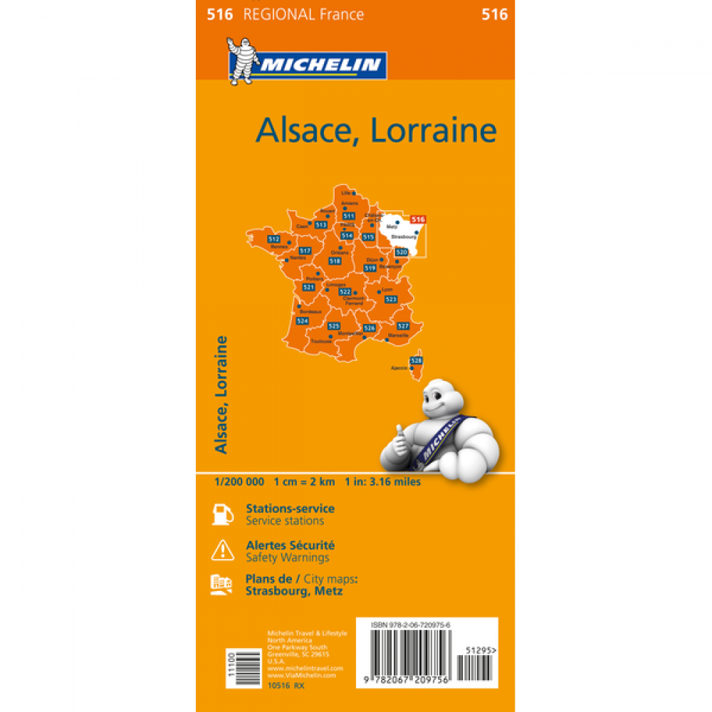 516 Alsace, Lorraine Michelin